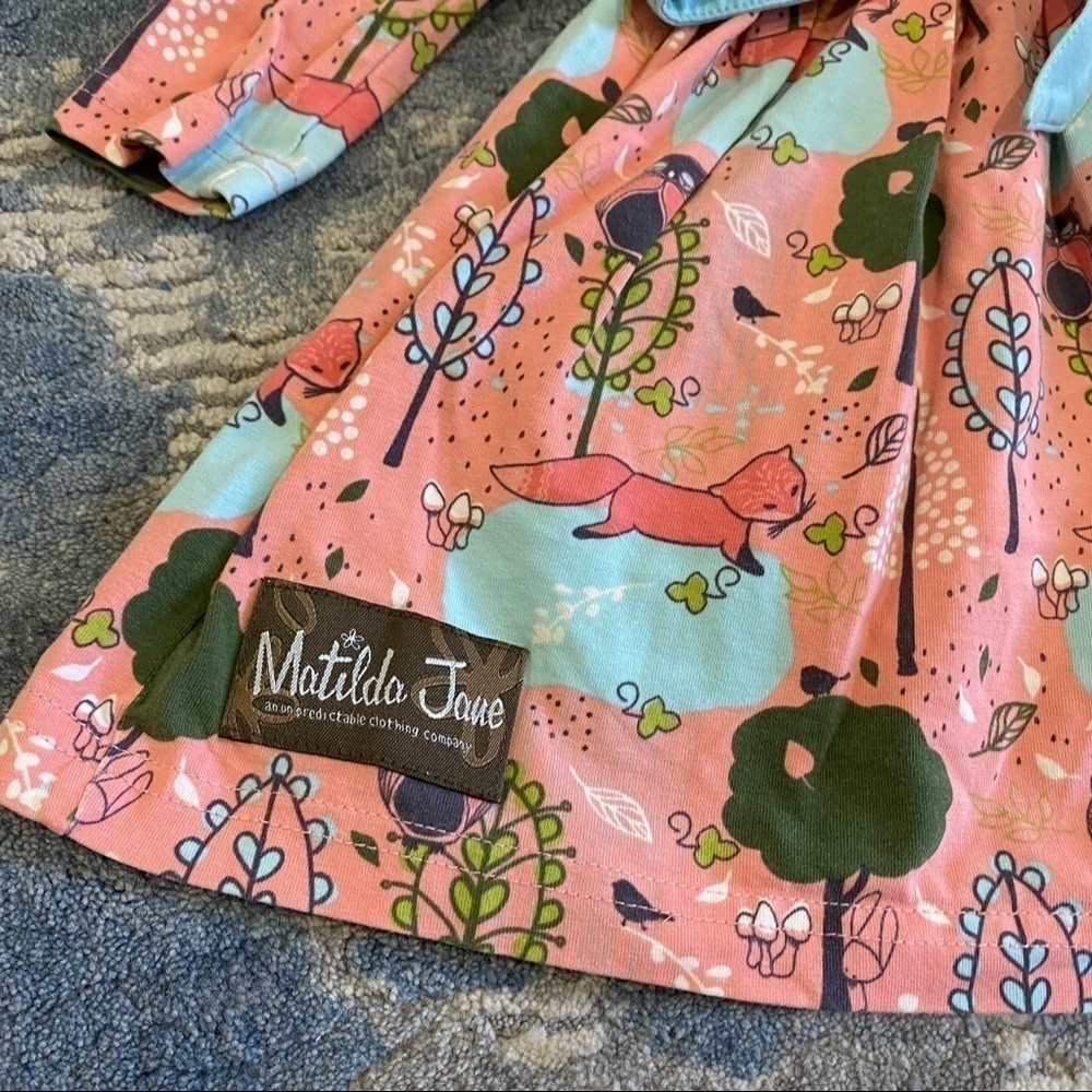 Matilda Jane Magic Woodland Dress Fox Owl 18 m - Picture 6 of 7